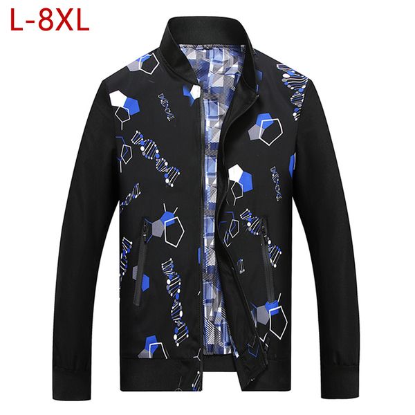 spring autumn casual jacket for men big size male brand thin printed windbreaker outerwear varsity bomber coat 6xl 7xl 8xl cf266, Black;brown
spring autumn casual jacket for men big size male brand thin printed windbreaker outerwear varsity bomber coat 6xl 7xl 8xl cf266, Black;brown
