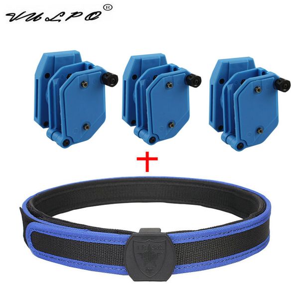 vulpo ipsc shooting belt multi-angle speed magazine pouch set tactical belt mag holster pistol quick magazine pouch, Black;gray
vulpo ipsc shooting belt multi-angle speed magazine pouch set tactical belt mag holster pistol quick magazine pouch, Black;gray