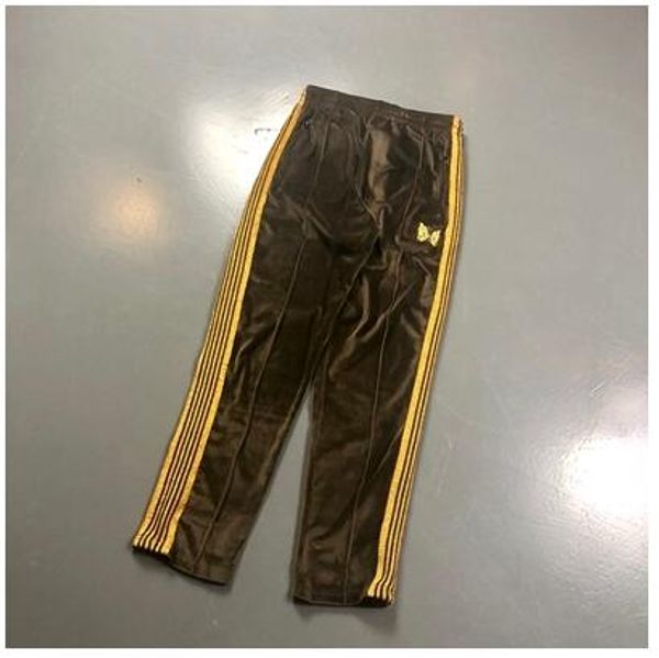 awge x needles pants men women casual sweatpants 19ss narrow velour butterfly embroidery trousers vqc2, Black
awge x needles pants men women casual sweatpants 19ss narrow velour butterfly embroidery trousers vqc2, Black
