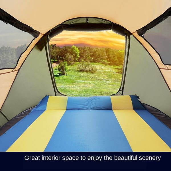 hewolf outdoor automatic open double people resistant water easy-to-put-up waterproof camping sun-resistant camping large tent
hewolf outdoor automatic open double people resistant water easy-to-put-up waterproof camping sun-resistant camping large tent