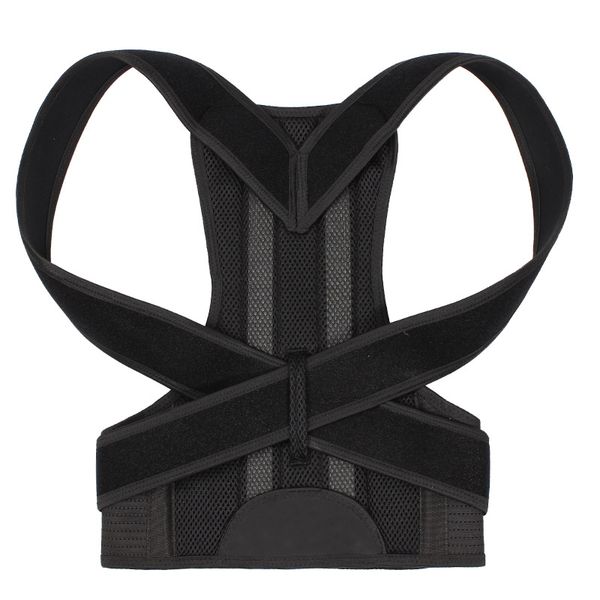 adjustable back posture corrector with steel plate brace back support belt posture corset correction for men and women, Black;blue
adjustable back posture corrector with steel plate brace back support belt posture corset correction for men and women, Black;blue