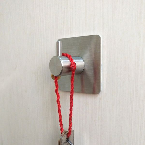 4 pcs stainless steel towel hooks self-adhesive door kitchen bathroom keys bag hook le66
4 pcs stainless steel towel hooks self-adhesive door kitchen bathroom keys bag hook le66