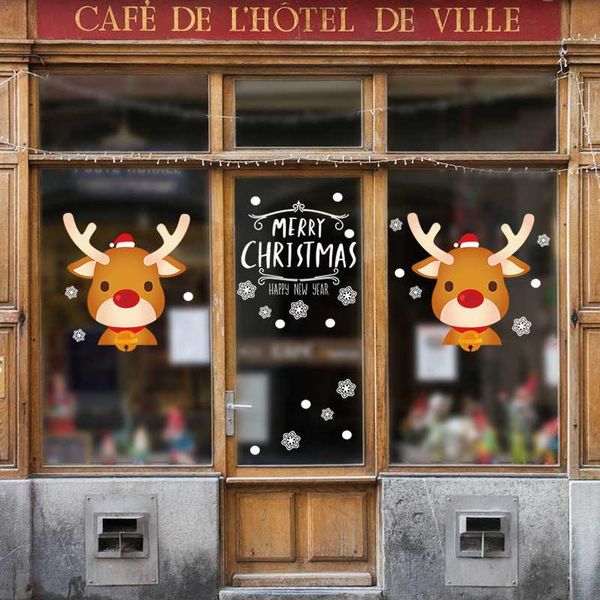 xmas wall stickers big nose reindeer shop window glass decor merry christmas decorations home festival mural decals navidad
xmas wall stickers big nose reindeer shop window glass decor merry christmas decorations home festival mural decals navidad