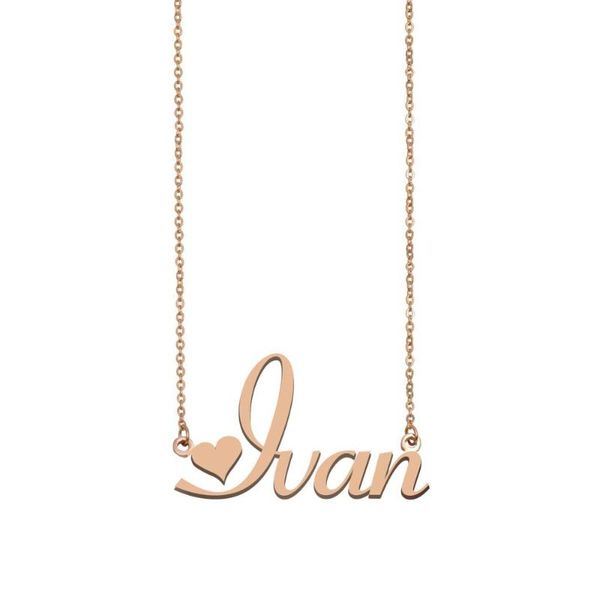 ivan name necklace , custom name necklace for women girls friends birthday wedding christmas mother days gift, Silver
ivan name necklace , custom name necklace for women girls friends birthday wedding christmas mother days gift, Silver