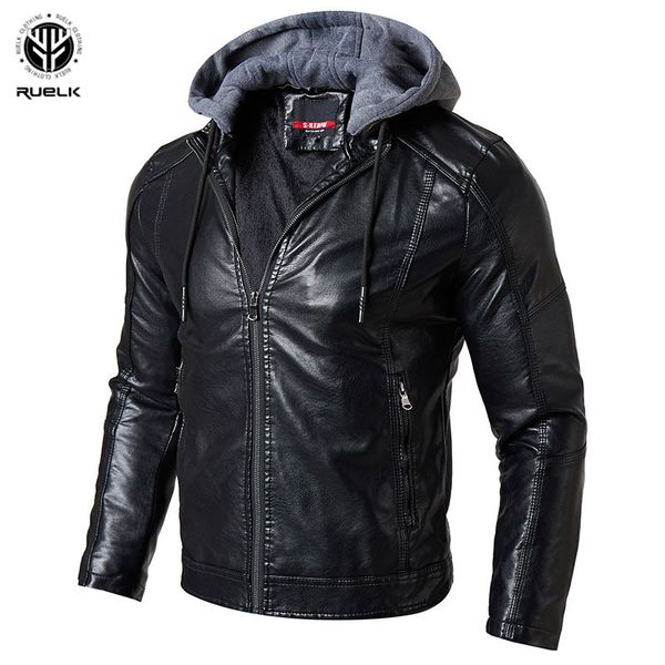 thick winter leather jacket men coats 2019 men business faux fur fleece pu leather jackets chaqueta cuero hombre, Black
thick winter leather jacket men coats 2019 men business faux fur fleece pu leather jackets chaqueta cuero hombre, Black