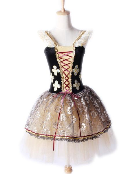 grey brown ballet tutu dance dress for children girls practice female ballet skirt length of high-grade lace stage performances l18, Black;red
grey brown ballet tutu dance dress for children girls practice female ballet skirt length of high-grade lace stage performances l18, Black;red