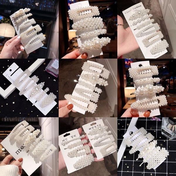 korea fashion solid pearl hair clips for women girl fashion hair snap barrette stick hairpin beauty styling tools new arrival xhuep, Black
korea fashion solid pearl hair clips for women girl fashion hair snap barrette stick hairpin beauty styling tools new arrival xhuep, Black