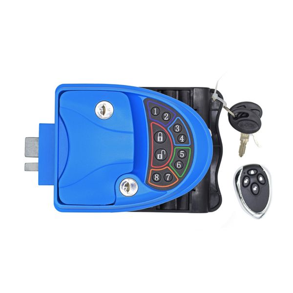 chenes car modified blue color zinc alloy electronic entry door lock smart remote control password three-in-one button rv lock
chenes car modified blue color zinc alloy electronic entry door lock smart remote control password three-in-one button rv lock
