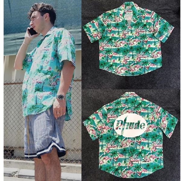 Rhude X Patron Shirt Мужчины Фламинго Мятно-зеленый Нью-Йорк Лимитированная серия Фламинг
Rhude X Patron Shirt Мужчины Фламинго Мятно-зеленый Нью-Йорк Лимитированная серия Фламинг