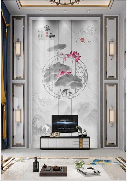 3d wallpaper custom p chinese lotus light luxury duplex building porch background room home decor 3d muals wall paper for walls 3 d
3d wallpaper custom p chinese lotus light luxury duplex building porch background room home decor 3d muals wall paper for walls 3 d