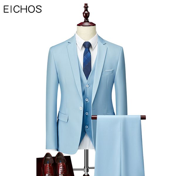men's suits & blazers 2021 elegant custom business three-piece slim fit solid color large size suit one button jacket pants waistcoat, White;black
men's suits & blazers 2021 elegant custom business three-piece slim fit solid color large size suit one button jacket pants waistcoat, White;black