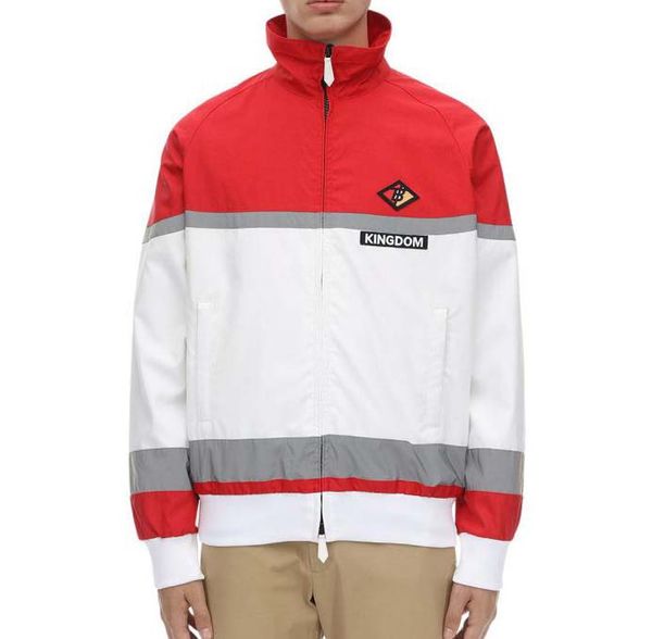 men's sports jacket ladies thin coat letters embroidery reflective strips jackets red and white stitching coats teen student jacket qq5, Black;brown
men's sports jacket ladies thin coat letters embroidery reflective strips jackets red and white stitching coats teen student jacket qq5, Black;brown