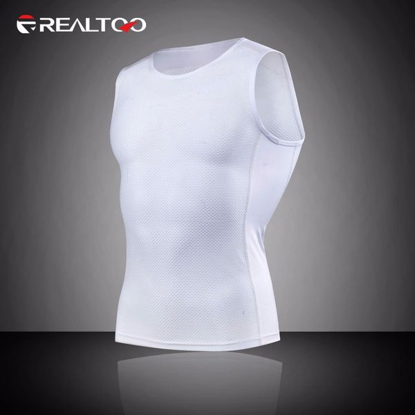 realtoo cycling men's sport vest sleeveless breathable high elastic material underwears running jogging clothes training vest, Black
realtoo cycling men's sport vest sleeveless breathable high elastic material underwears running jogging clothes training vest, Black