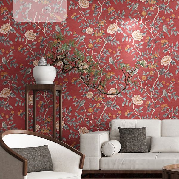 chinese style wall paper classical pastoral flowers and birds wallpaper flowers living room bedroom blue red background wall
chinese style wall paper classical pastoral flowers and birds wallpaper flowers living room bedroom blue red background wall