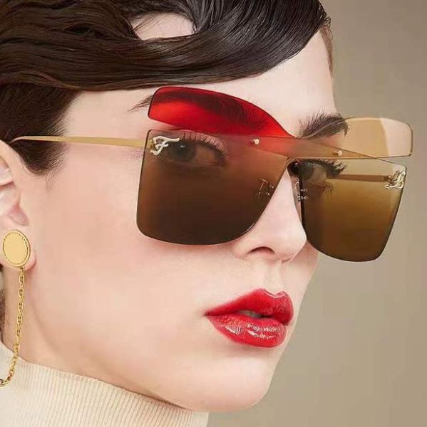 f letter summer woman designer sunglasses women beach sunglasses uv400 6 color optional high quality, White;black
f letter summer woman designer sunglasses women beach sunglasses uv400 6 color optional high quality, White;black