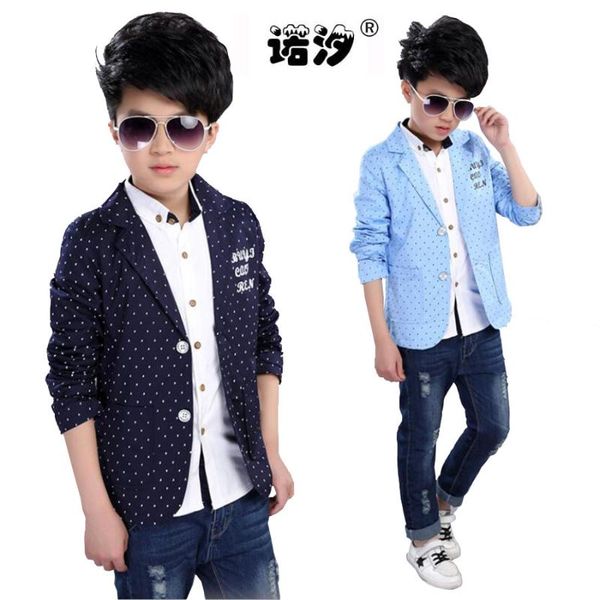 мальчики повседневная одежда досуг костюм западного стиля одежда 4-15 лет мальчики хлопок горошек отложной воротник куртка дети осень верхня, Blue
мальчики повседневная одежда досуг костюм западного стиля одежда 4-15 лет мальчики хлопок горошек отложной воротник куртка дети осень верхня, Blue