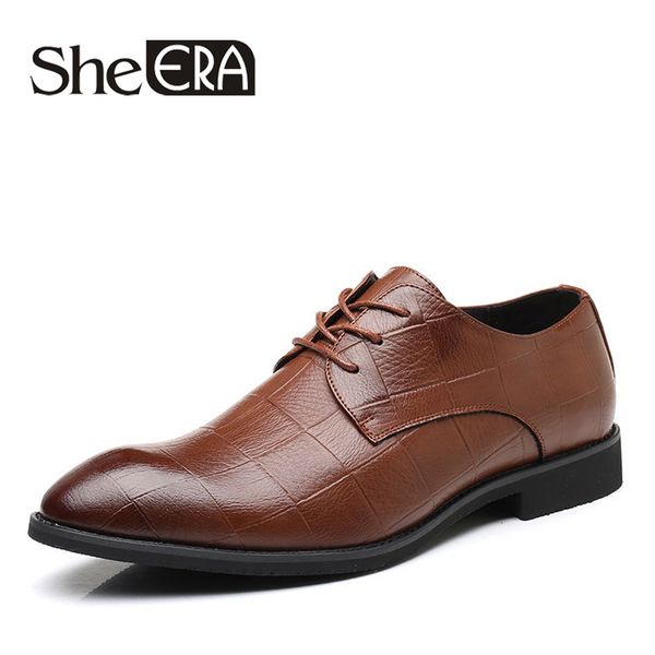 she era brand men shoes oxfords male italian soft leather formal shoes men flats business leather casual, Black
she era brand men shoes oxfords male italian soft leather formal shoes men flats business leather casual, Black