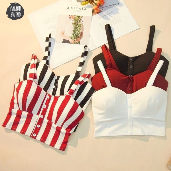 crop cami tank women female slimming movement striped women feminino cropped tank elasticity women bustier, White
crop cami tank women female slimming movement striped women feminino cropped tank elasticity women bustier, White