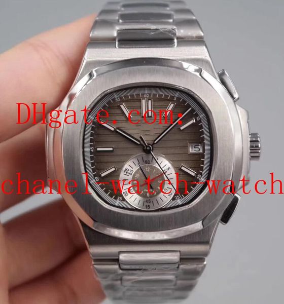 man's watches nautilus 5980/1a-001 stainless steel bracelet mechanical automatic mens watches transparent back, Slivery;brown
man's watches nautilus 5980/1a-001 stainless steel bracelet mechanical automatic mens watches transparent back, Slivery;brown