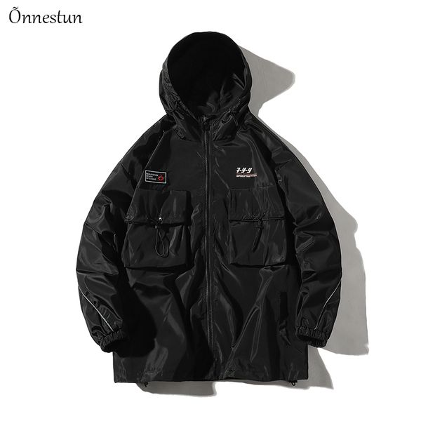 onnestun hooded jacket men autumn casual new long windbreaker coat jackets man hip hop oversized mens track jacket streetwear, Black;brown
onnestun hooded jacket men autumn casual new long windbreaker coat jackets man hip hop oversized mens track jacket streetwear, Black;brown