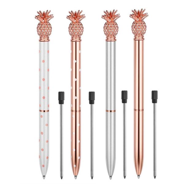 pineapple pens cute ballpoint pens, rose gold metal pen, white, silver office supplies and school desk accessories, fancy nice, Blue;orange
pineapple pens cute ballpoint pens, rose gold metal pen, white, silver office supplies and school desk accessories, fancy nice, Blue;orange