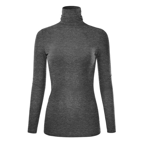women winter warm lightweight basic long sleeve t shirts turtle neck pullover casual sleepwear shirt female slim tee shirt, White
women winter warm lightweight basic long sleeve t shirts turtle neck pullover casual sleepwear shirt female slim tee shirt, White