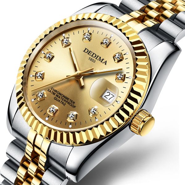 kingnuos fashion couple steel belt watch models waterproof high-end gold watch lovers men and women calendar wristwatches, Slivery;brown
kingnuos fashion couple steel belt watch models waterproof high-end gold watch lovers men and women calendar wristwatches, Slivery;brown