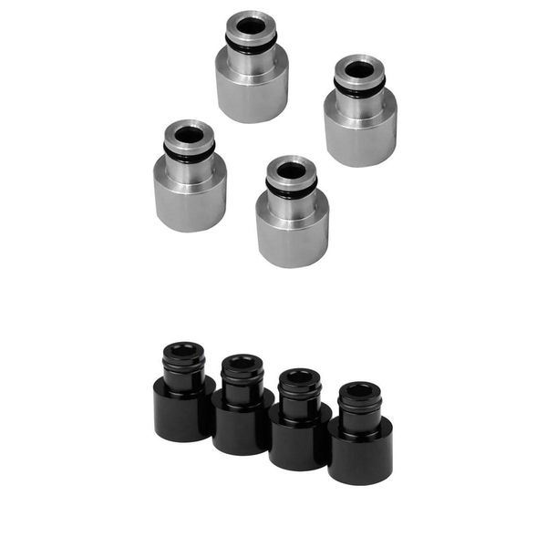 8pcs fuel injector adapters replace for car black+sliver
8pcs fuel injector adapters replace for car black+sliver