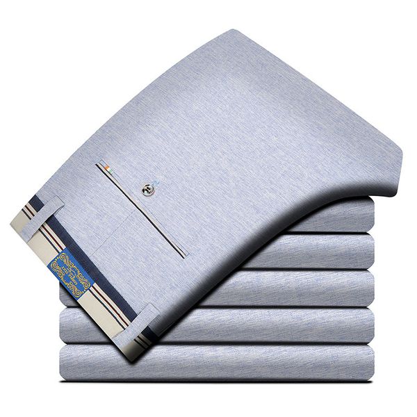 spring summer male business casual straight slim comfortable thin trousers middle aged young high quality cotton pants men, Black
spring summer male business casual straight slim comfortable thin trousers middle aged young high quality cotton pants men, Black