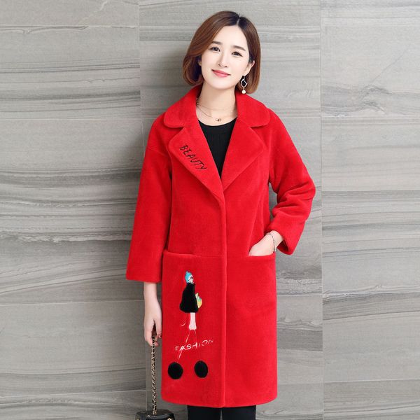 women's fur & faux fall 2021 real coat winter jacket women long sheep shearing wool coats korean womens jackets abrigo mujer kj026, Black
women's fur & faux fall 2021 real coat winter jacket women long sheep shearing wool coats korean womens jackets abrigo mujer kj026, Black