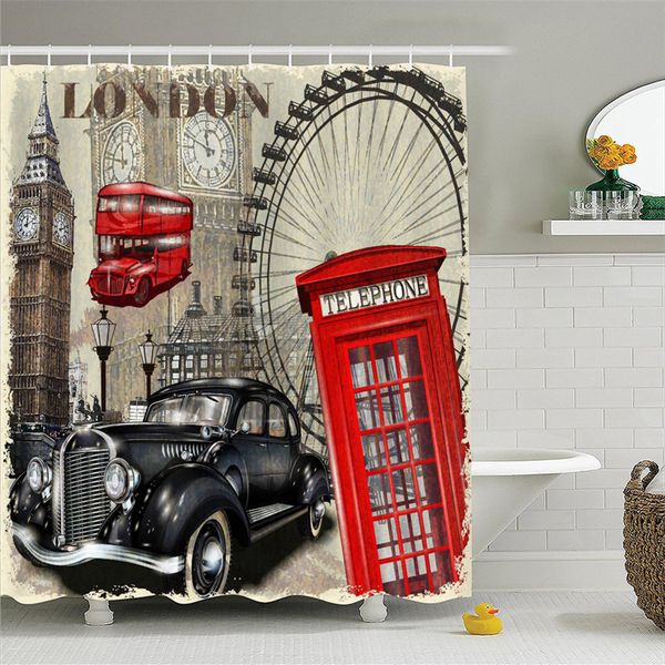 landscape design bath curtain london ferris wheel car bathroom shower curtain partition curtains digital printing
landscape design bath curtain london ferris wheel car bathroom shower curtain partition curtains digital printing