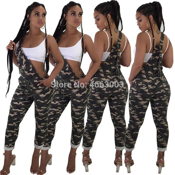2019 slim night club fashion women long jumpsuits camouflage spaghetti strap thick bib pants romper q127, Black;white
2019 slim night club fashion women long jumpsuits camouflage spaghetti strap thick bib pants romper q127, Black;white