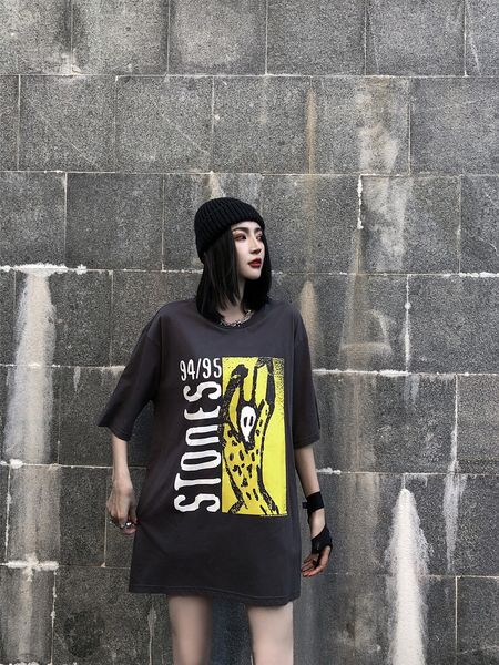 0520 designer t-shirts for women and men hip-hop style short sleeve street style couples t-shirt vogue fashion individuality, White;black
0520 designer t-shirts for women and men hip-hop style short sleeve street style couples t-shirt vogue fashion individuality, White;black