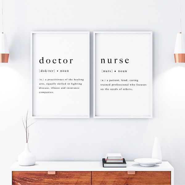 doctor nurse wall art print medical poster painting nursery kids room art decor home decor posters canvas painting a407
doctor nurse wall art print medical poster painting nursery kids room art decor home decor posters canvas painting a407