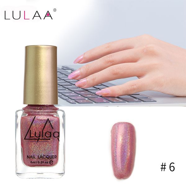 lulaa 6ml magic nail polish 8 colors holo series glitter super shining nail varnish multi-color manicure art lacquer
lulaa 6ml magic nail polish 8 colors holo series glitter super shining nail varnish multi-color manicure art lacquer