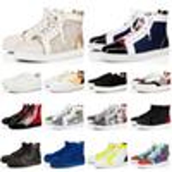 2020 new red bottoms mens shoes happyrui spikes men women chaussures fashion trainers casual shoes 36-47 with box, Black
2020 new red bottoms mens shoes happyrui spikes men women chaussures fashion trainers casual shoes 36-47 with box, Black