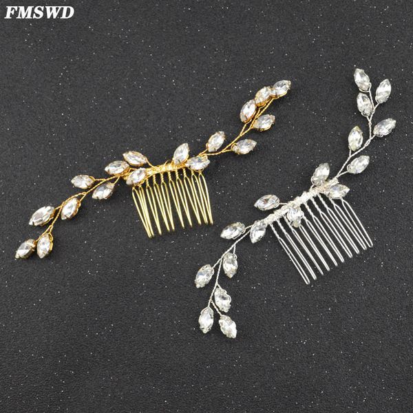 fmswd fashion lady silver color crystal head comb bride hair accessories wedding head jewelry handmade gold hair comb headwear, Golden;white
fmswd fashion lady silver color crystal head comb bride hair accessories wedding head jewelry handmade gold hair comb headwear, Golden;white