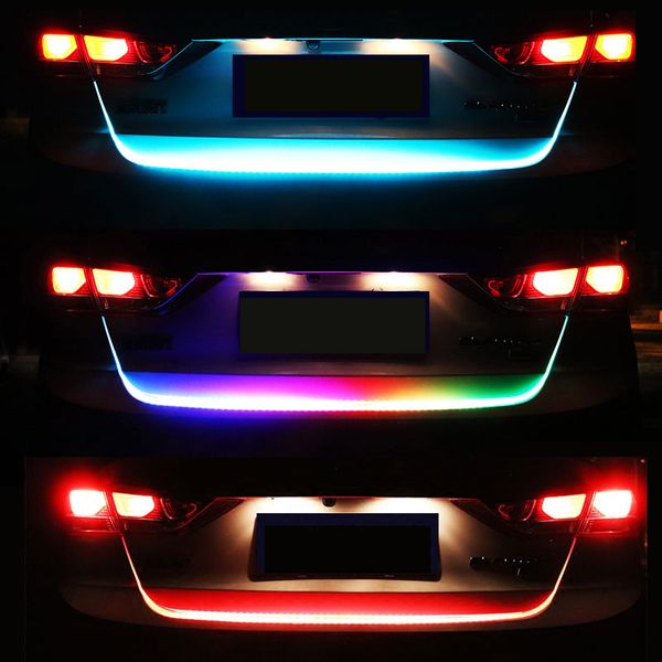 car led decorative light rear end box light refit rgb colorful flowing led trunk strip for car trunk dynamic drl
car led decorative light rear end box light refit rgb colorful flowing led trunk strip for car trunk dynamic drl