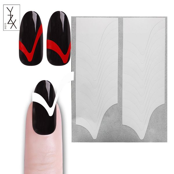 yzx 8 packs/set nails guide tips stickers hollow stencils french manicure nail art decals bingo form styling tool ing, Black
yzx 8 packs/set nails guide tips stickers hollow stencils french manicure nail art decals bingo form styling tool ing, Black