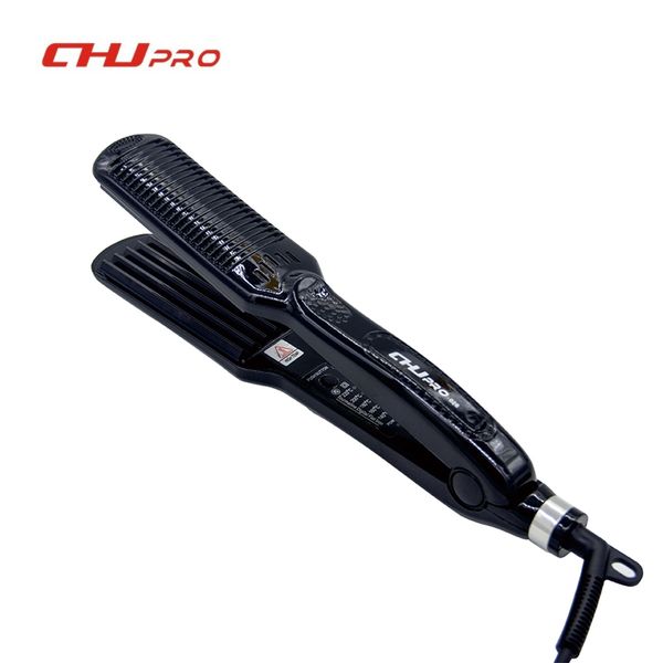 2017 new hair straightener chapinha wave straightening aluminum plate iron hair iron universal voltage styling tools, Black
2017 new hair straightener chapinha wave straightening aluminum plate iron hair iron universal voltage styling tools, Black