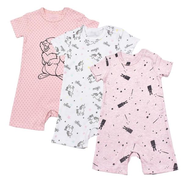 3pieces/lot baby girl romper baby clothes summer boys cotton short sleeve cute outfit clothing infant jumpsuit, Blue
3pieces/lot baby girl romper baby clothes summer boys cotton short sleeve cute outfit clothing infant jumpsuit, Blue