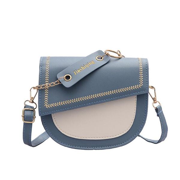 2020 new korean style leather crossbody shoulder saddle bags for women contrast color messenger cross body bolso mujer
2020 new korean style leather crossbody shoulder saddle bags for women contrast color messenger cross body bolso mujer