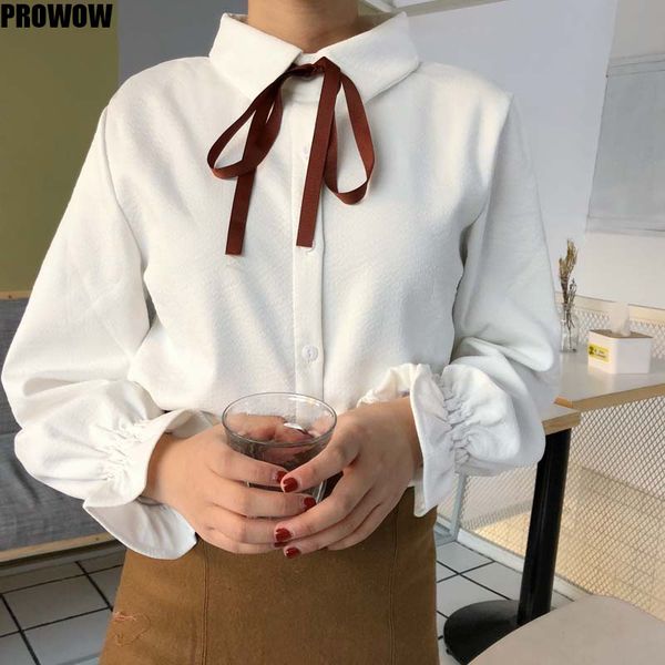 office button down white shirt for women 2020 summer korean bell sleeve bow kawaii casual
office button down white shirt for women 2020 summer korean bell sleeve bow kawaii casual