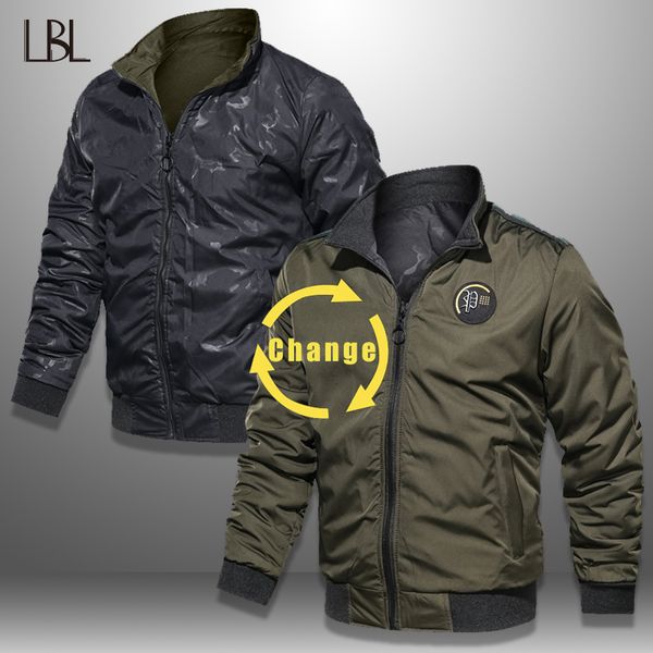 lbl casual bomber jacket men slim fit autumn winter double side mens jackets outwear coat man sportswear tracksuit 2019, Black;brown
lbl casual bomber jacket men slim fit autumn winter double side mens jackets outwear coat man sportswear tracksuit 2019, Black;brown