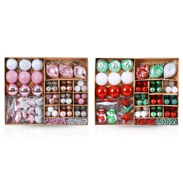 12/49/50 / 90pcs рождественская елка декор бал bauble висячие xmas партии украшения украшения елки подвески для обустройства дома
12/49/50 / 90pcs рождественская елка декор бал bauble висячие xmas партии украшения украшения елки подвески для обустройства дома