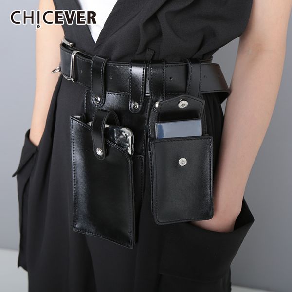 chicever vintage dresses accessories fashion new tide high waist bag patchwork pu leather belts for women 2020 summer, Black;brown
chicever vintage dresses accessories fashion new tide high waist bag patchwork pu leather belts for women 2020 summer, Black;brown