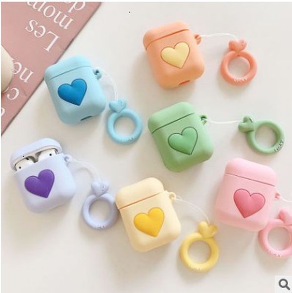 dhl for airpods case fashion ins style heart candy case for apple airpods earphone protective cover with finger ring strap 5.0
dhl for airpods case fashion ins style heart candy case for apple airpods earphone protective cover with finger ring strap 5.0