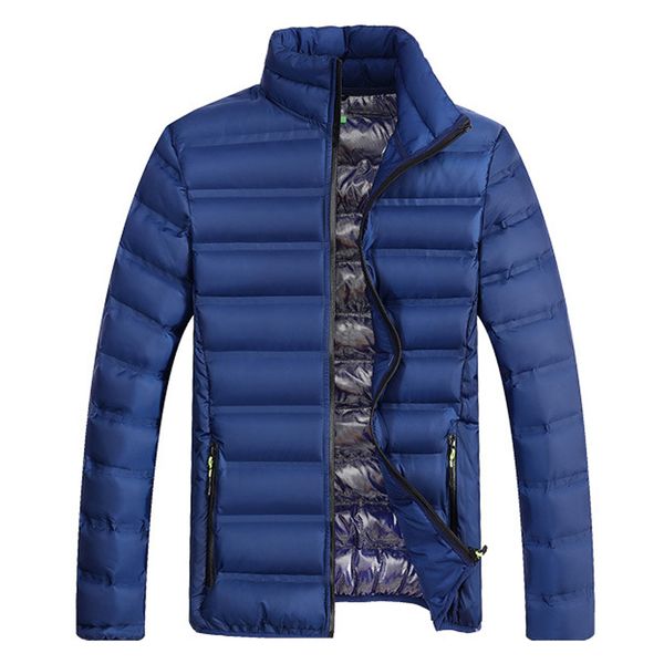 mens fashion autumn winter jacket warm zipper pure color stand collar thickened cotton outwear coat mens parkas clothing 2019, Tan;black
mens fashion autumn winter jacket warm zipper pure color stand collar thickened cotton outwear coat mens parkas clothing 2019, Tan;black