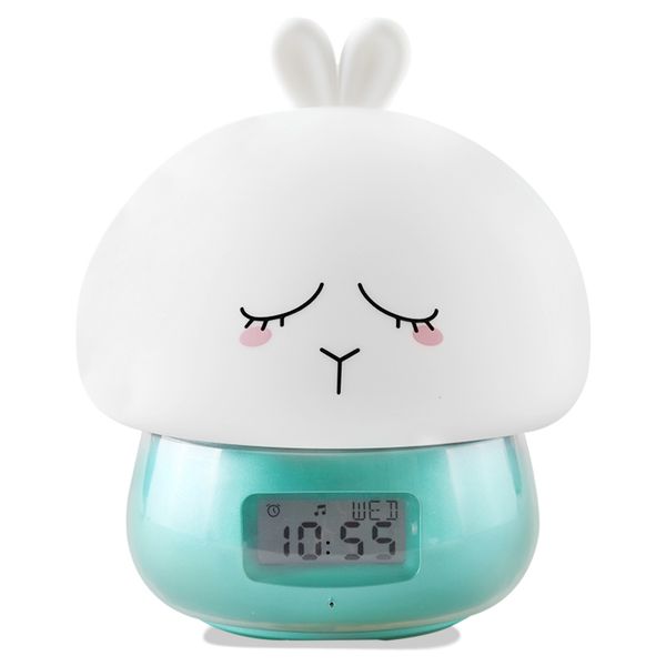 usb rechargeable night light led silicone night lamp multifunctional alarm clock with remote control colorful table lamp
usb rechargeable night light led silicone night lamp multifunctional alarm clock with remote control colorful table lamp