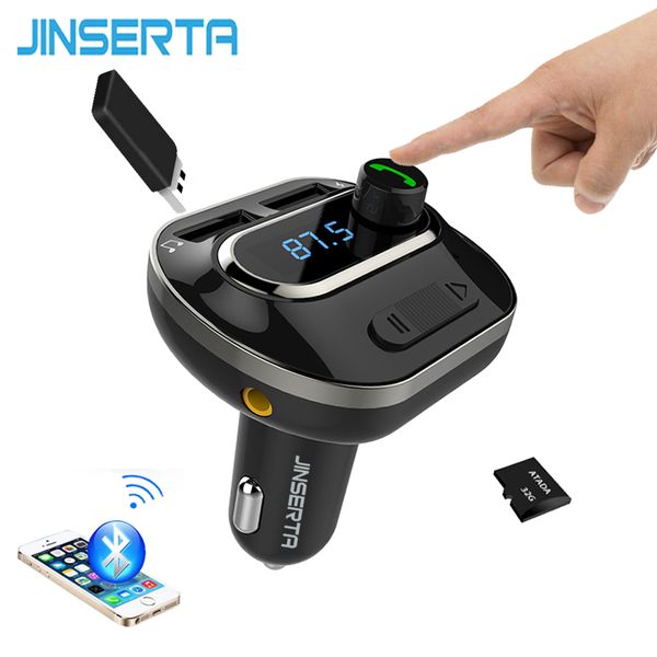 jinserta car mp3 player aux tf sd usb reader bluetooth fm transmitter fm modulator handscar kit 5v 3.4a usb fast charger
jinserta car mp3 player aux tf sd usb reader bluetooth fm transmitter fm modulator handscar kit 5v 3.4a usb fast charger